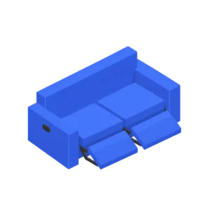 Reclining 2-Seater