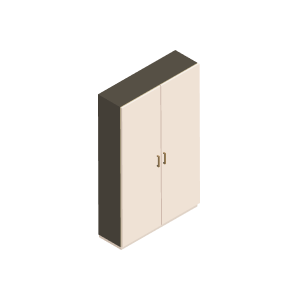 2 Door Wardrobe