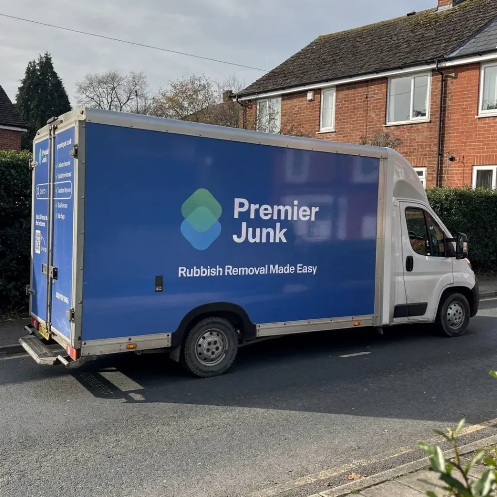 Premier Junk van driving on road in ringwood