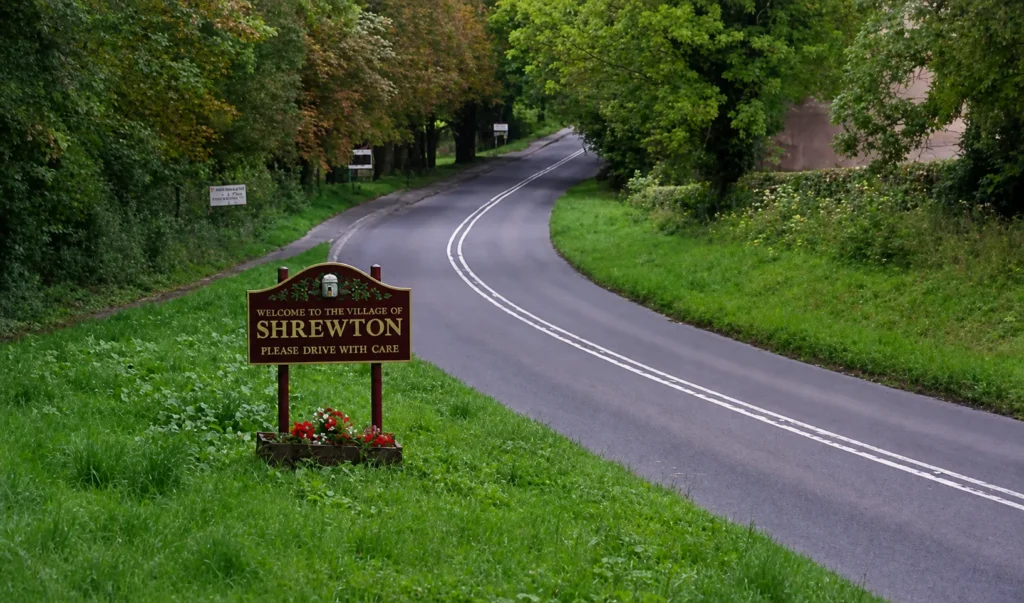 Photo of welcome to Shrewton sign